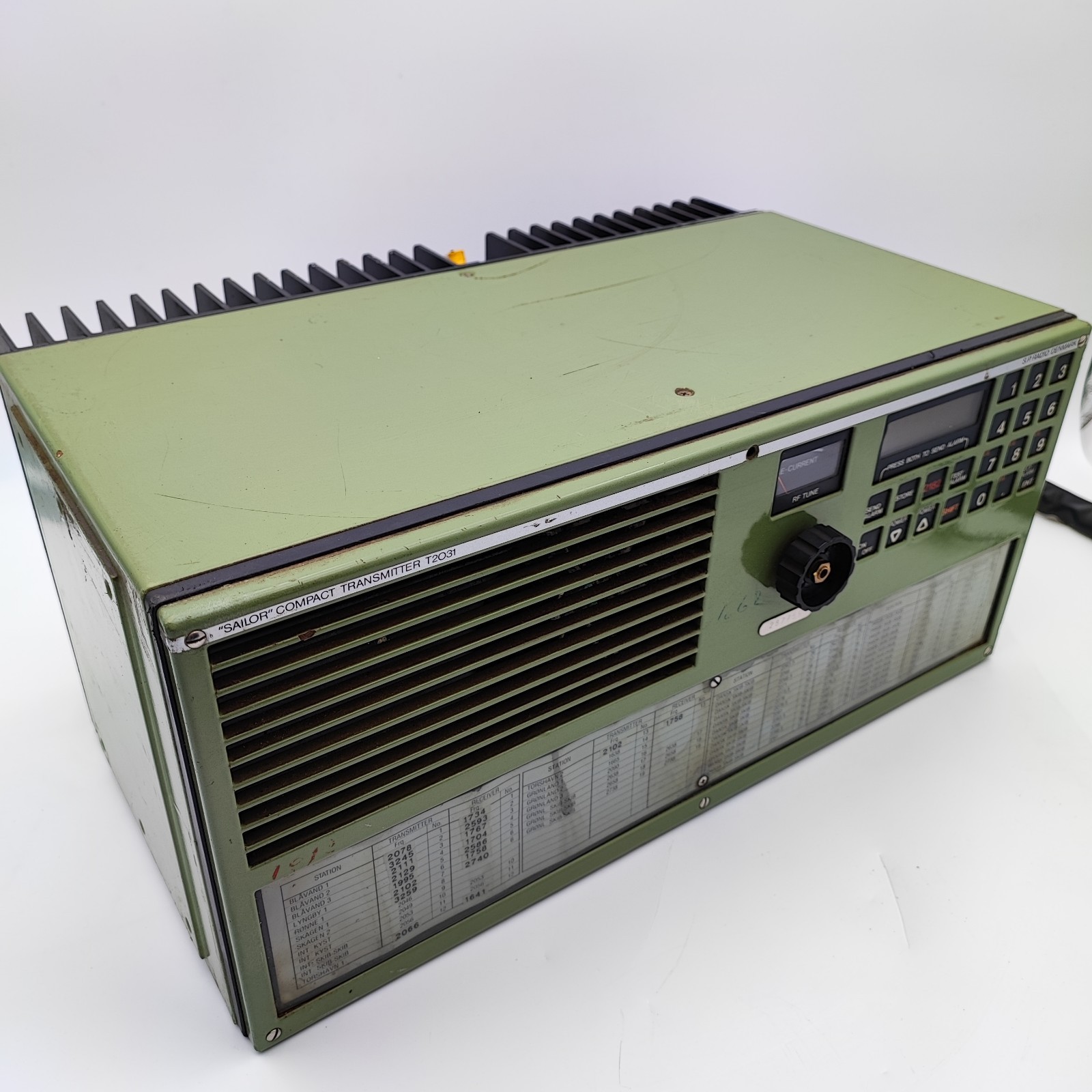 SAILOR T2031 Solid State Marine 400W SSB Duplex Compact Transmitter 1600-4300kHz