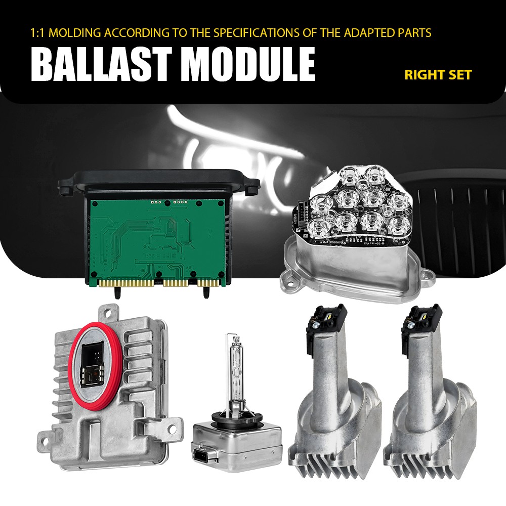 2*Xenon Ballast Bulb LED Module Diode Kit Right for BMW 5 Series 528i 535i 11-13