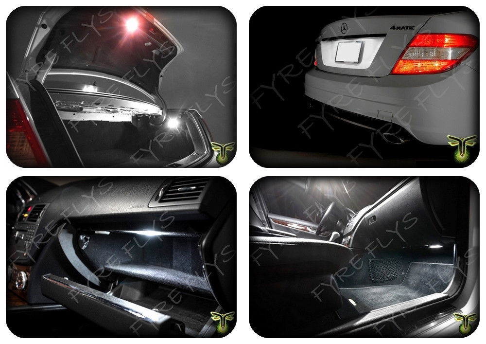 White LED interior lights package kit for 1986-1992 Supra 6 pcs 3014 series SMD