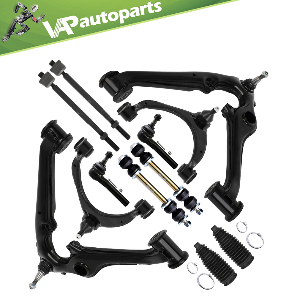 Front Lower Upper Control Arm Suspension Tie Rod Sway Bar For Chevrolet Suburban