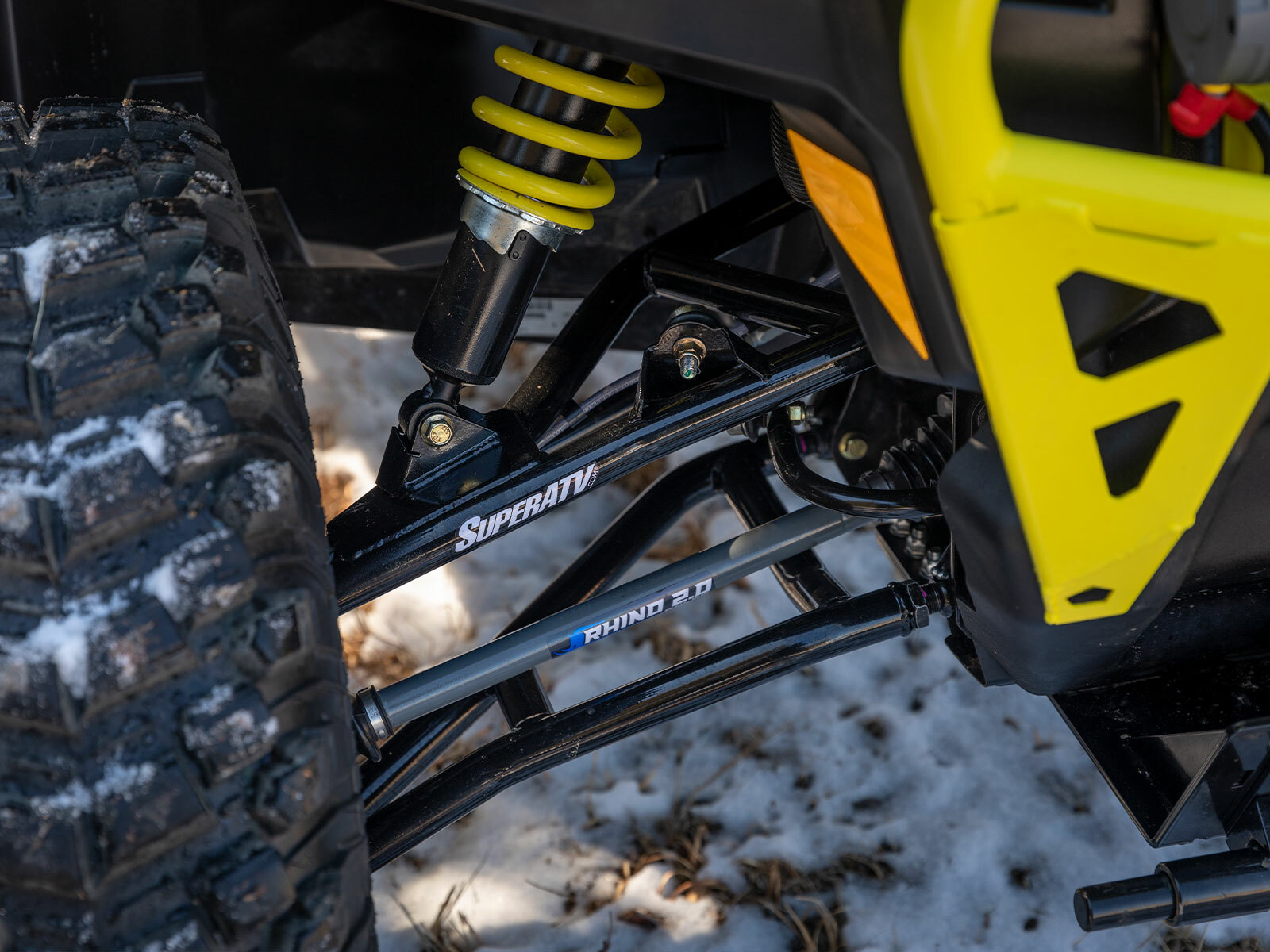 SuperATV High Clearance 2″ Forward Offset A-Arms for Can-Am Defender See Fitment