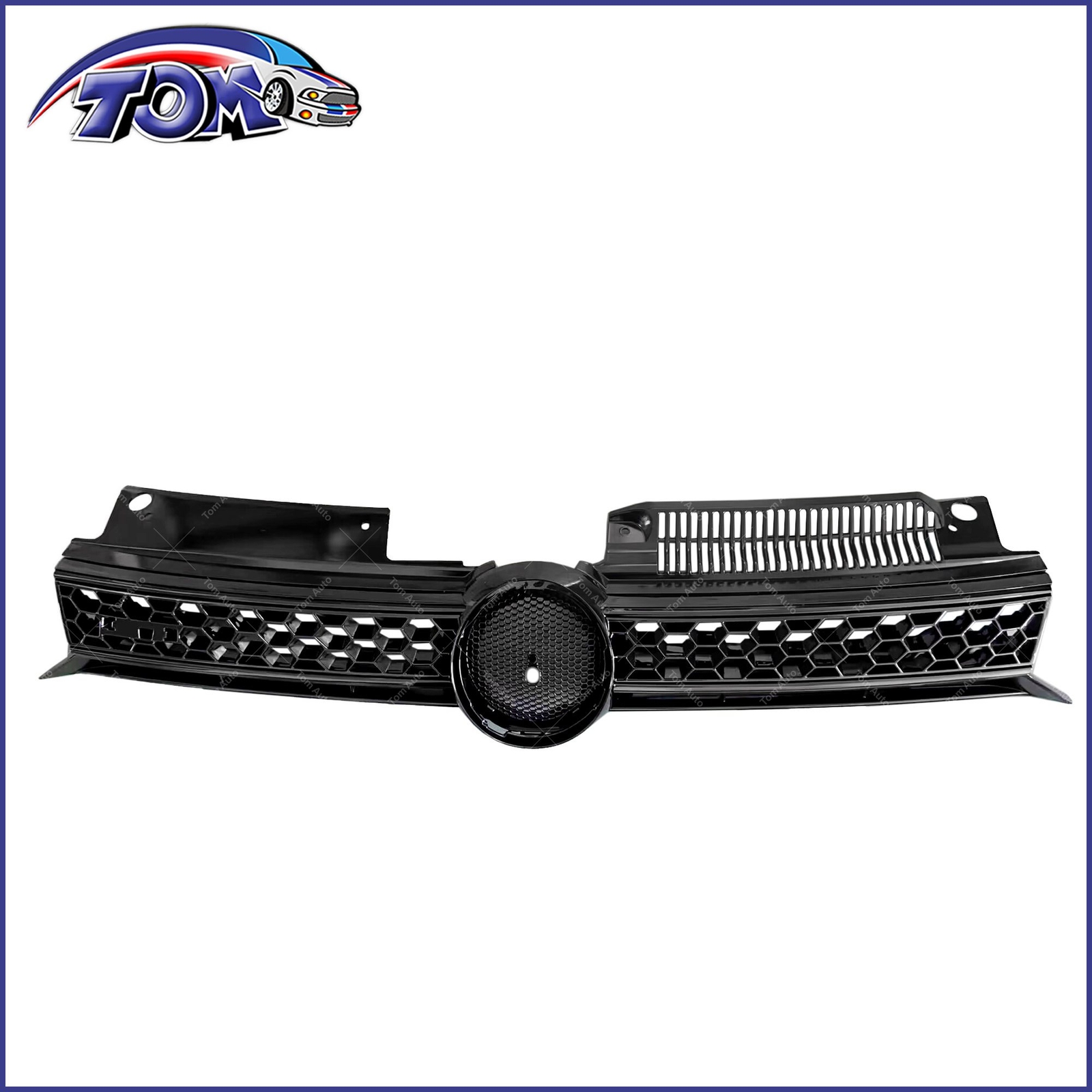 VW MK6 GOLF/GTI/JETTA SPORTWAGEN HEX MESH GRILLE – ALL BLACK