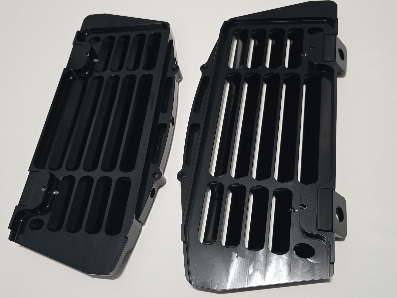Flo FLO751BLK BLACK Radiator Guards 2017+ KTM 125-500, Husqvarna 125-501