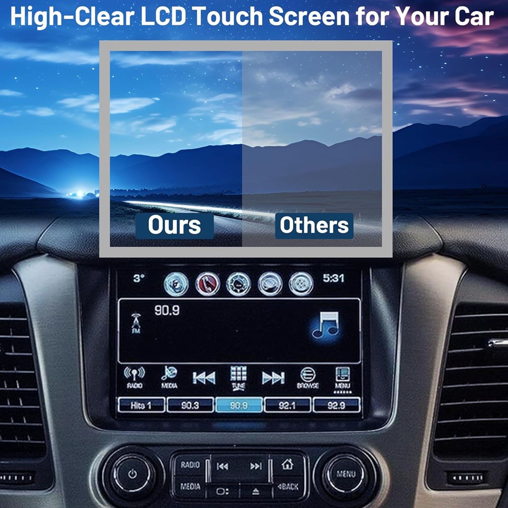 REPLACEMENT 8″ LCD Touch Screen GLASS Display For 2015-2018 Chevrolet GMC MYLINK