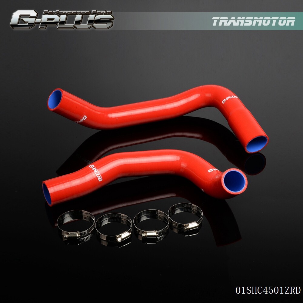 Silicone Radiator Hose Fit For 1971-1988 Chevy Small Block Camaro SBC Red