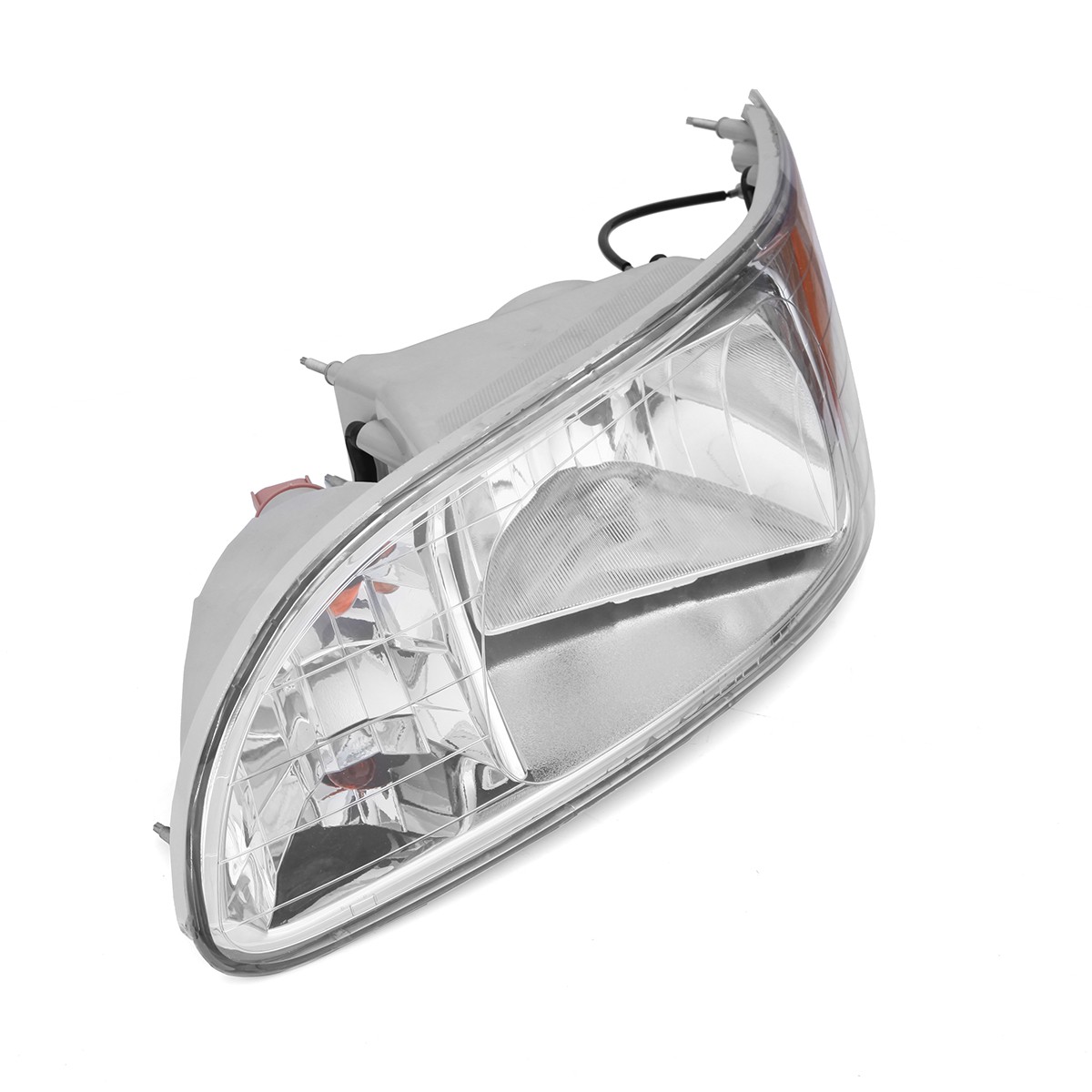 2PCS Headlights Headlamps Assembly Pair For Peterbilt 340 384 386 387 LH+RH Side