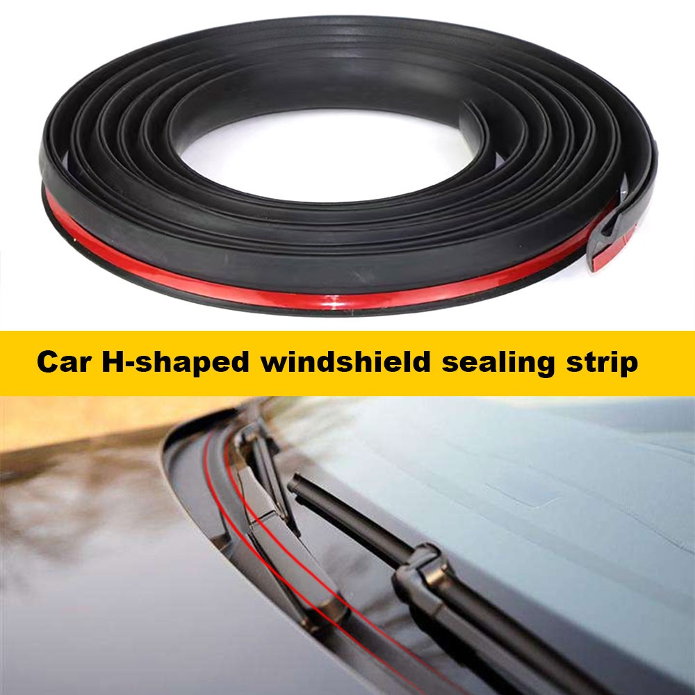 6ft For Ford Accessories Windshield Cowl Edge Seal Strip Rubber Molding Trim