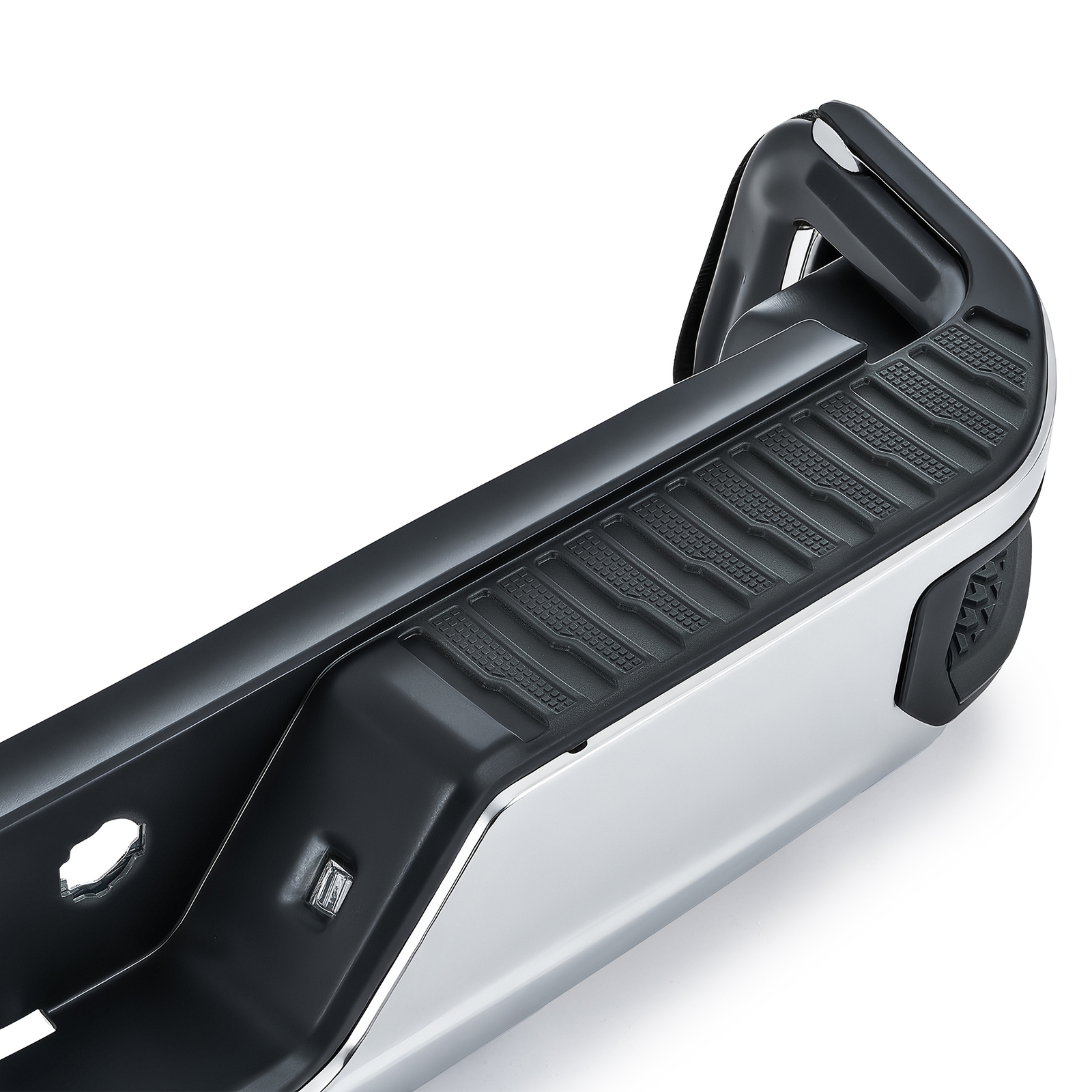 PREENEX NEW Chrome Rear Bumper For 2019-2025 Chevy Silverado GMC Sierra