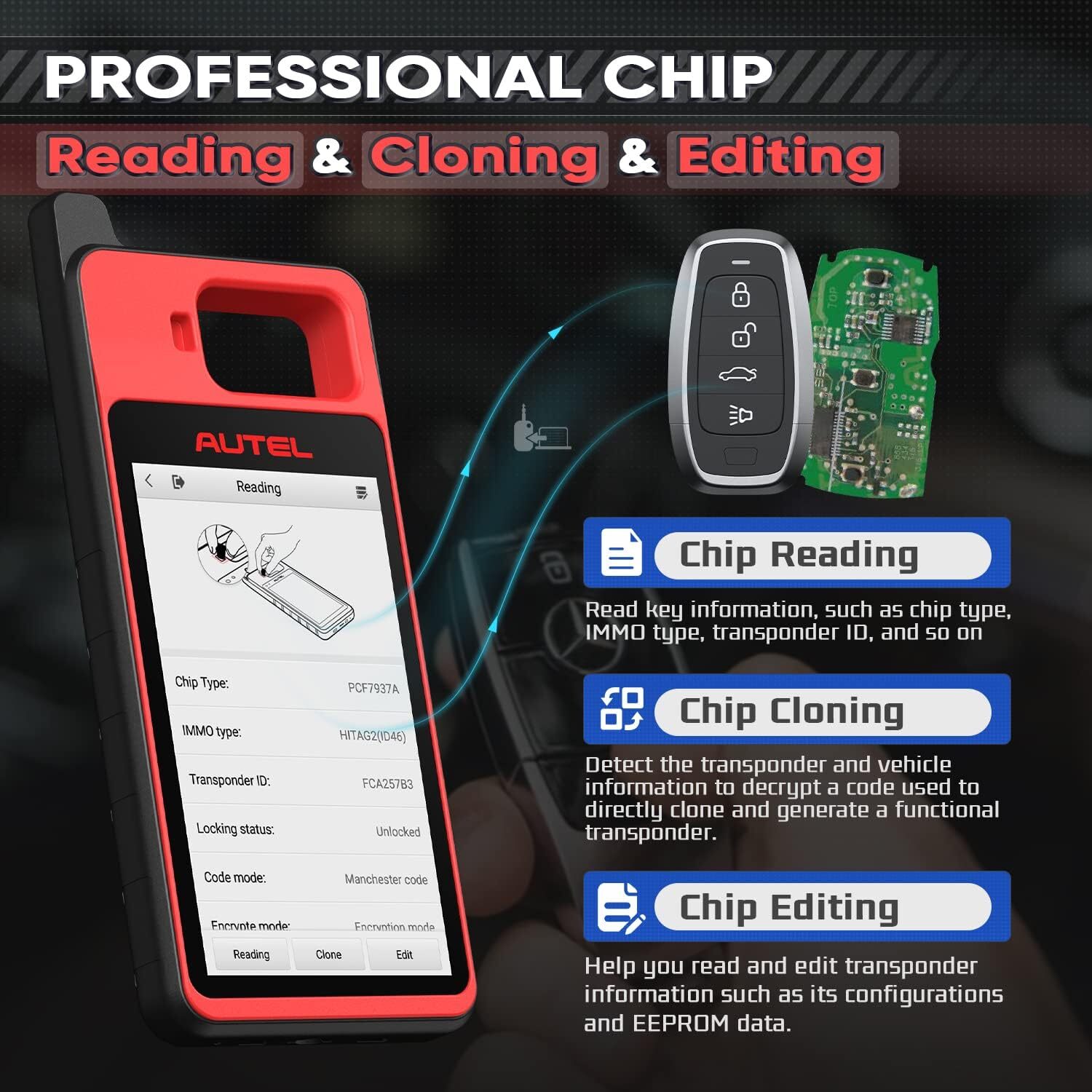 Autel MaxiIM IM508 IMMO Key Programming Auto Diagnostic Tool Full System Scanner