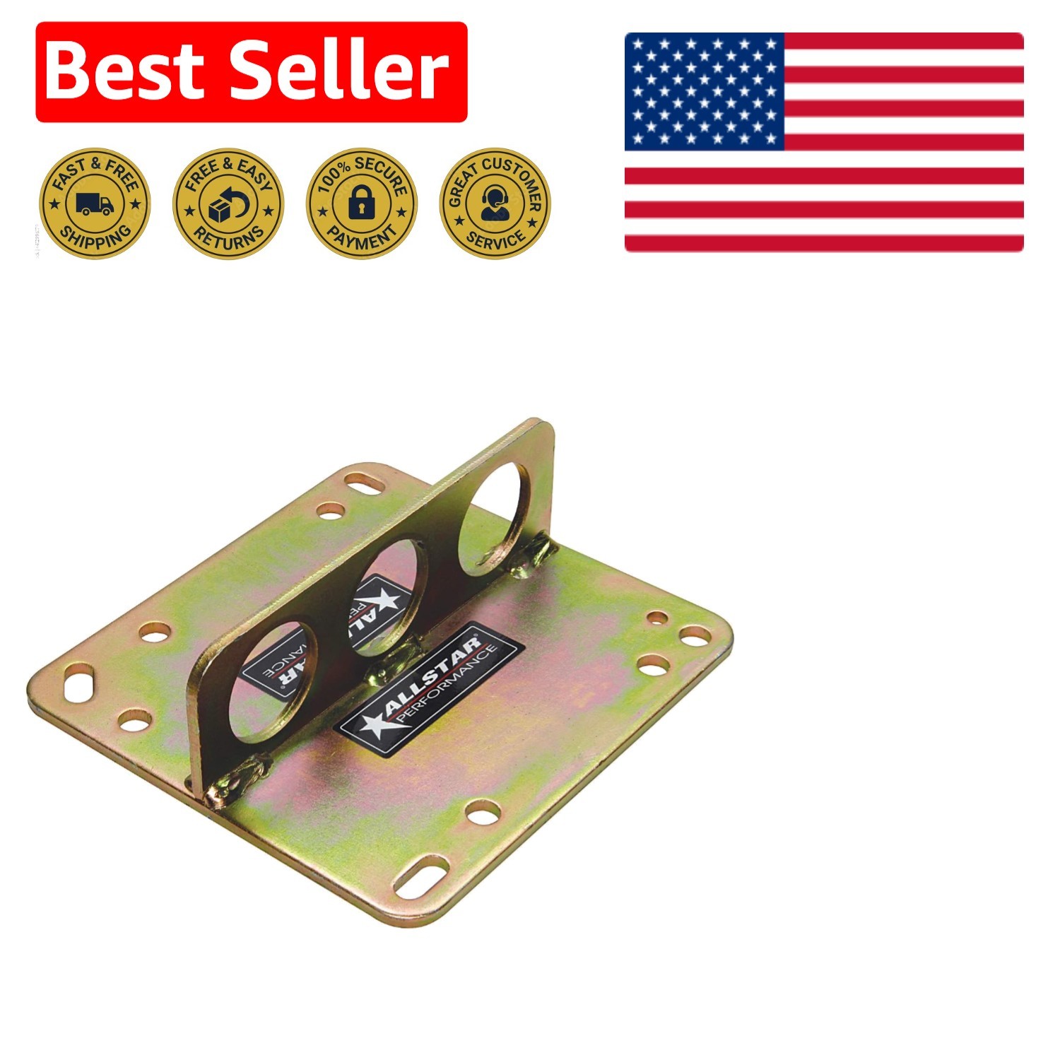 Precision Machined Allstar Engine Lift Plate for Vehicle-Specific Applications