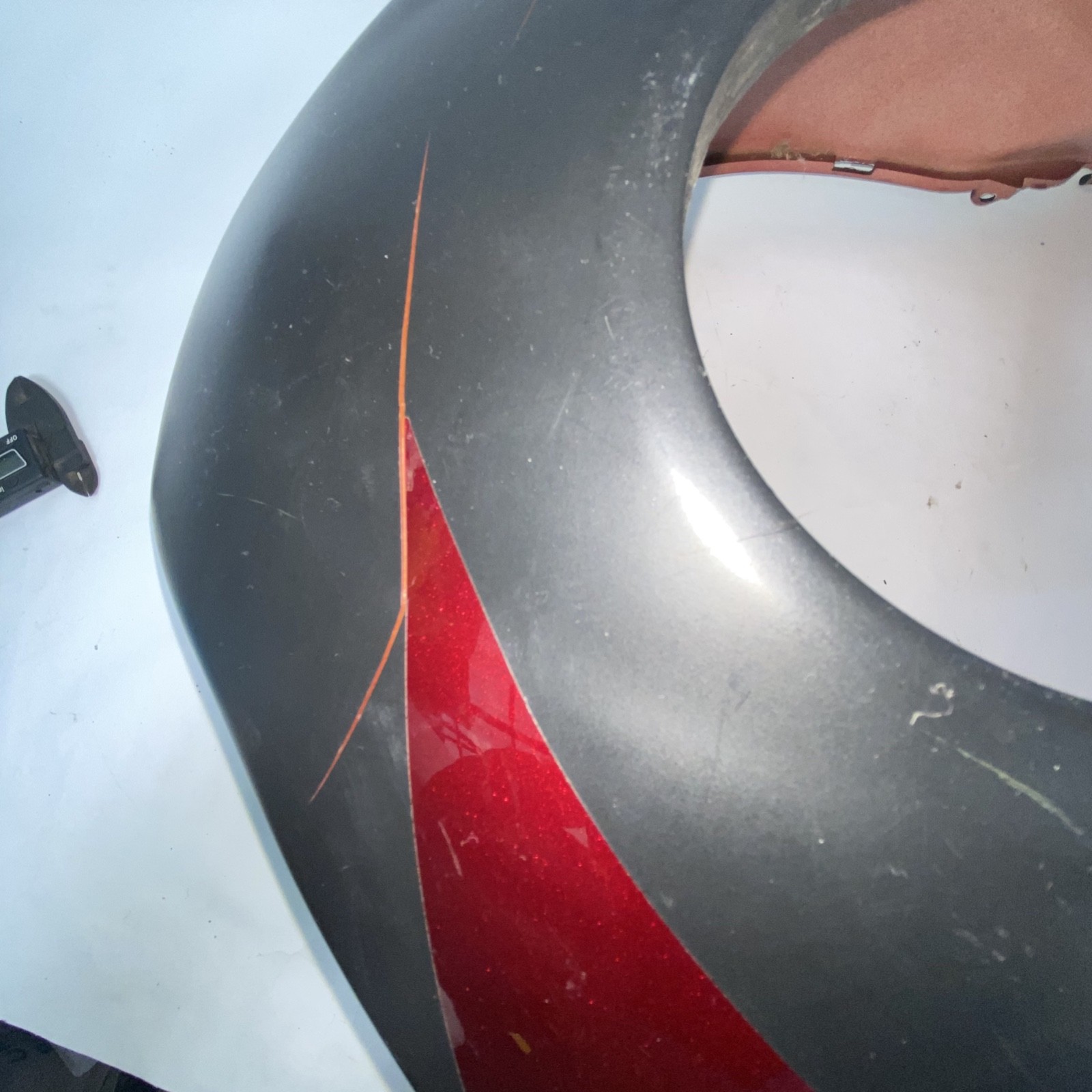 07-12 HONDA CBR600RR GAS TANK COVER FAIRING COWL CBR 600 OEM