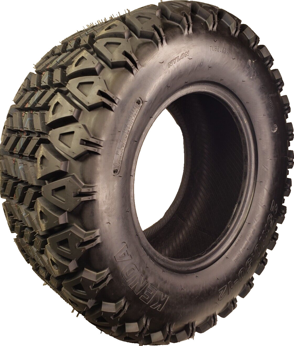 Kubota RTV TIRE Kenda K519 REACH On-Off Road 25×10.50-12 6ply replace 25×10-12