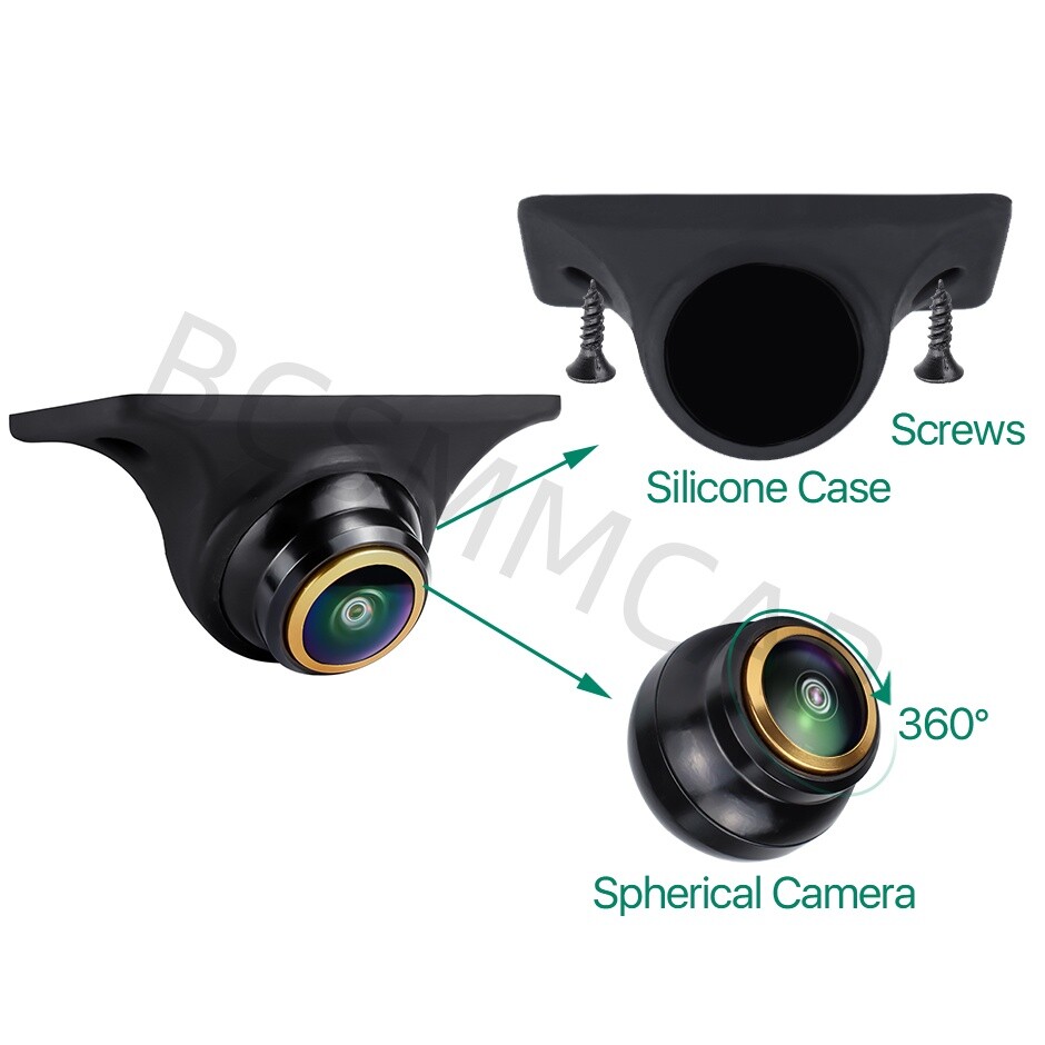 Car Reverse Rear View Camera Parking Backup Camera AHD CVBS Waterproof 170°