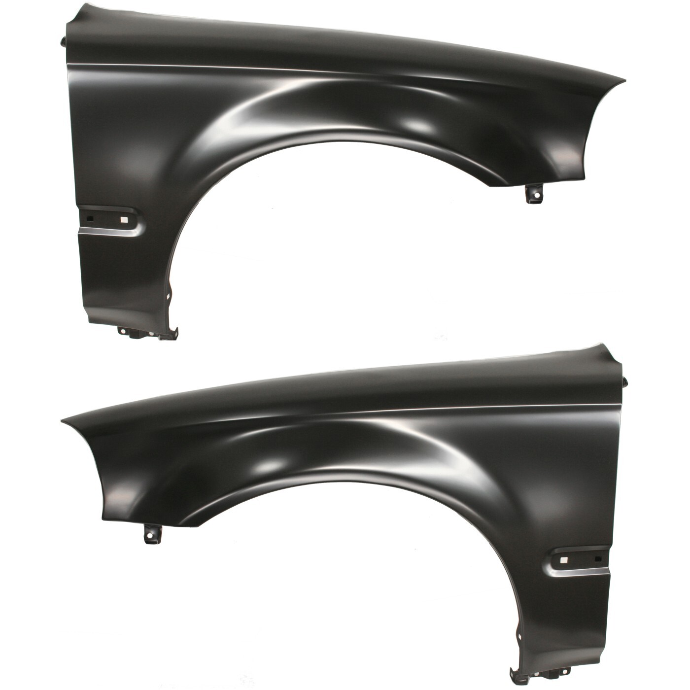 Fender Set For 1996-1998 Honda Civic Front Left and Right Primed Steel