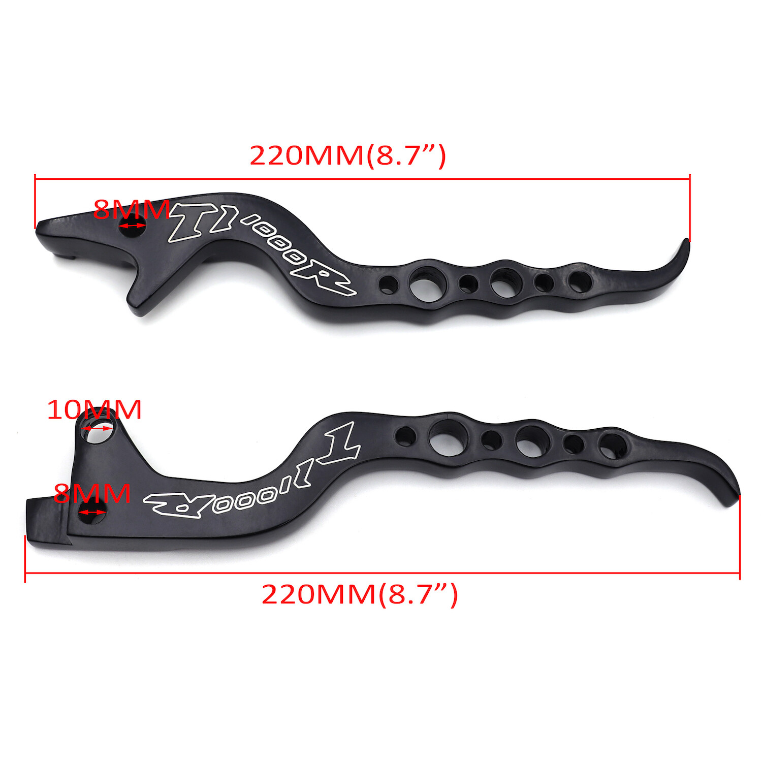 HTTMT Black Hand Brake Clutch Levers Billet Aluminum For All Year Suzuki TL1000R