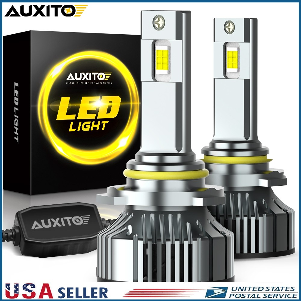 9005 HB3 LED Headlight Super Bright Bulbs Kit White 6500K High/Low Beam 80000LM