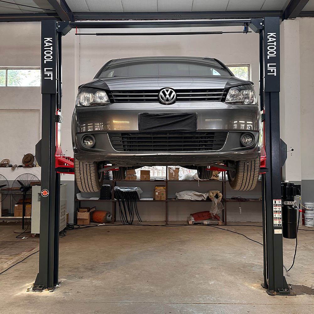11000lbs Two Post Car Lift Car Elevator Workshop 2 Pole Car Lift Machine Pick Up