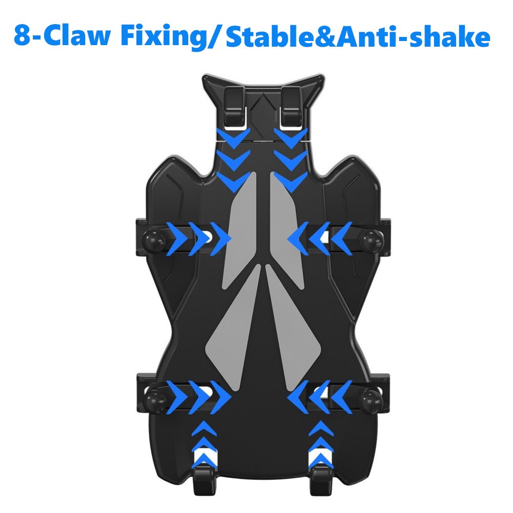 Universal Shockproof Phone Holder Mount 360 Rotation for Bike Motorcycle Scooter