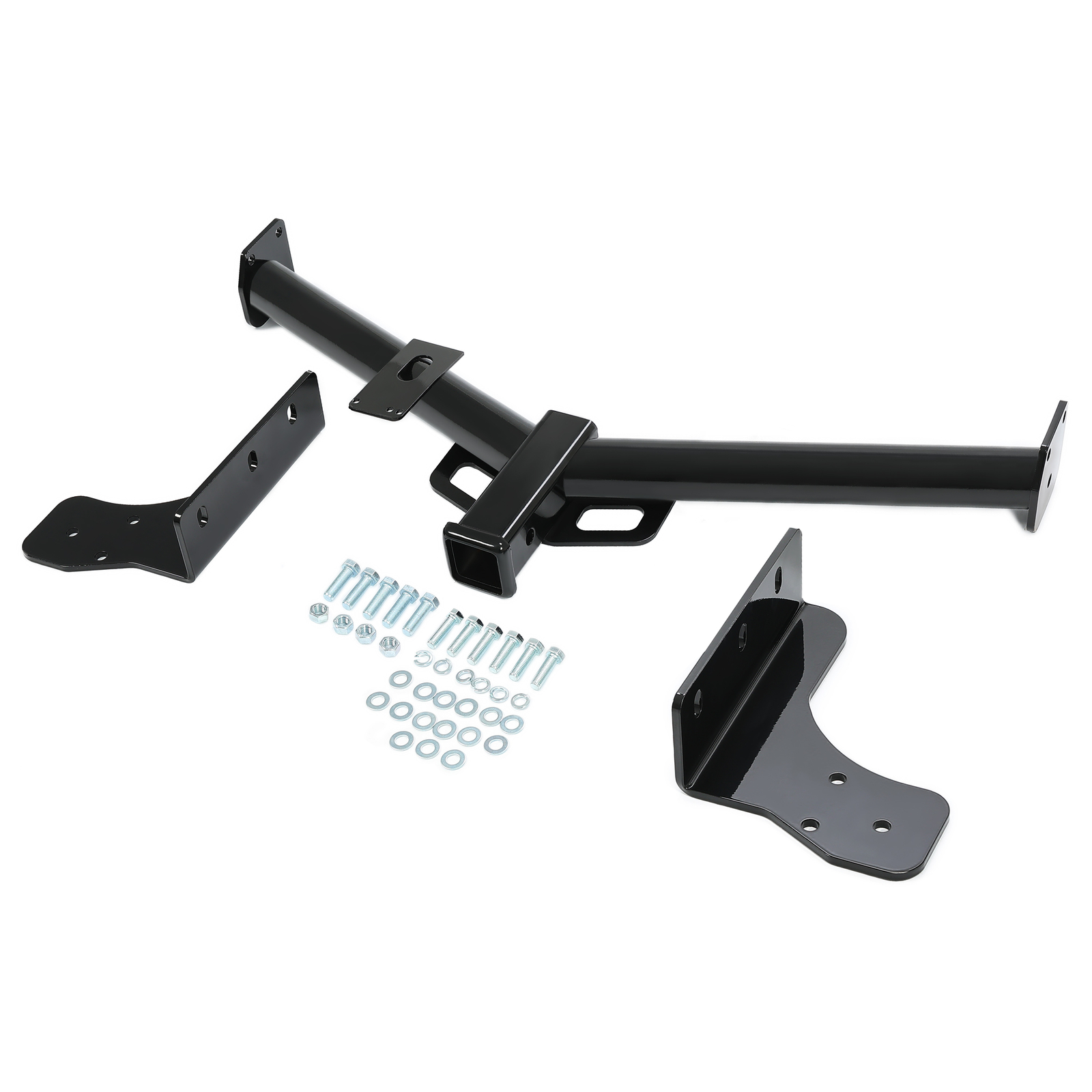 Class 3 Trailer Hitch Receiver Bumper Tow 2″ Black For Toyota RAV4 2006-2018