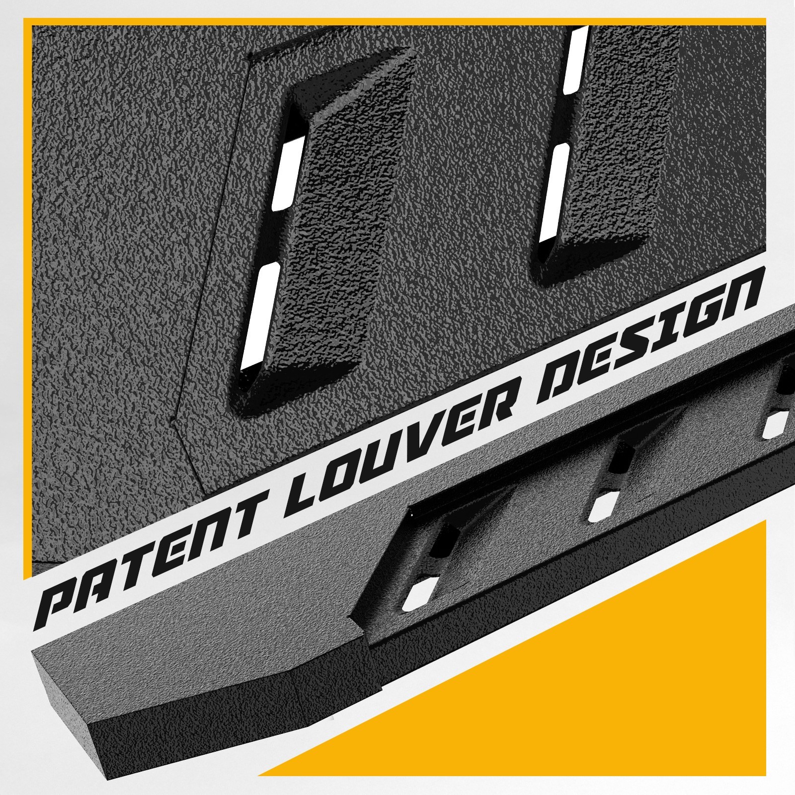 Fit 20-24 GMC Sierra 2500HD 3500HD Double Cab 7″ Black Running Board Side Step