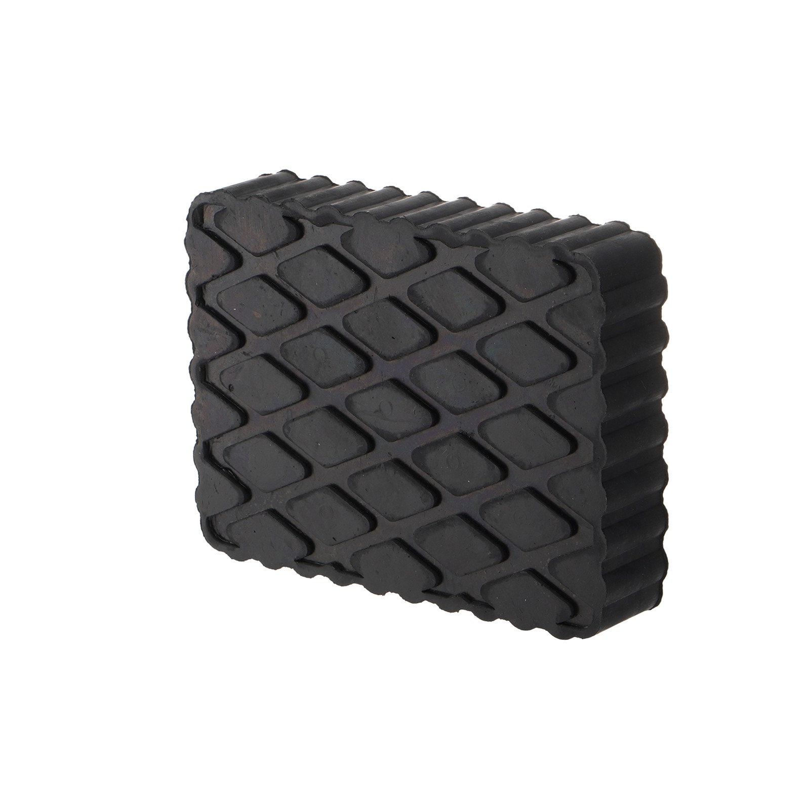 1.2″ Universal Solid Rubber Auto Lift Block Spacer Pad 3000 lbs Capacity | 4PCS
