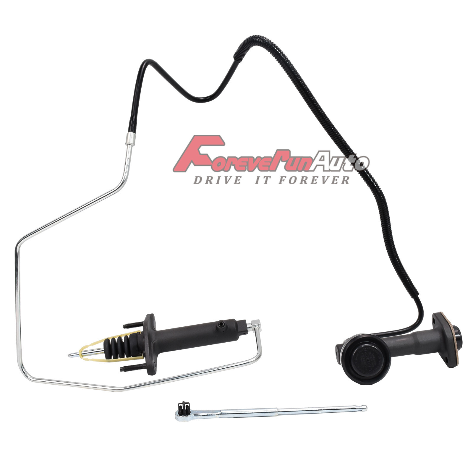Clutch Master and Slave Cylinder Assembly for 92-95 Chevrolet GMC C/K 1500 2500