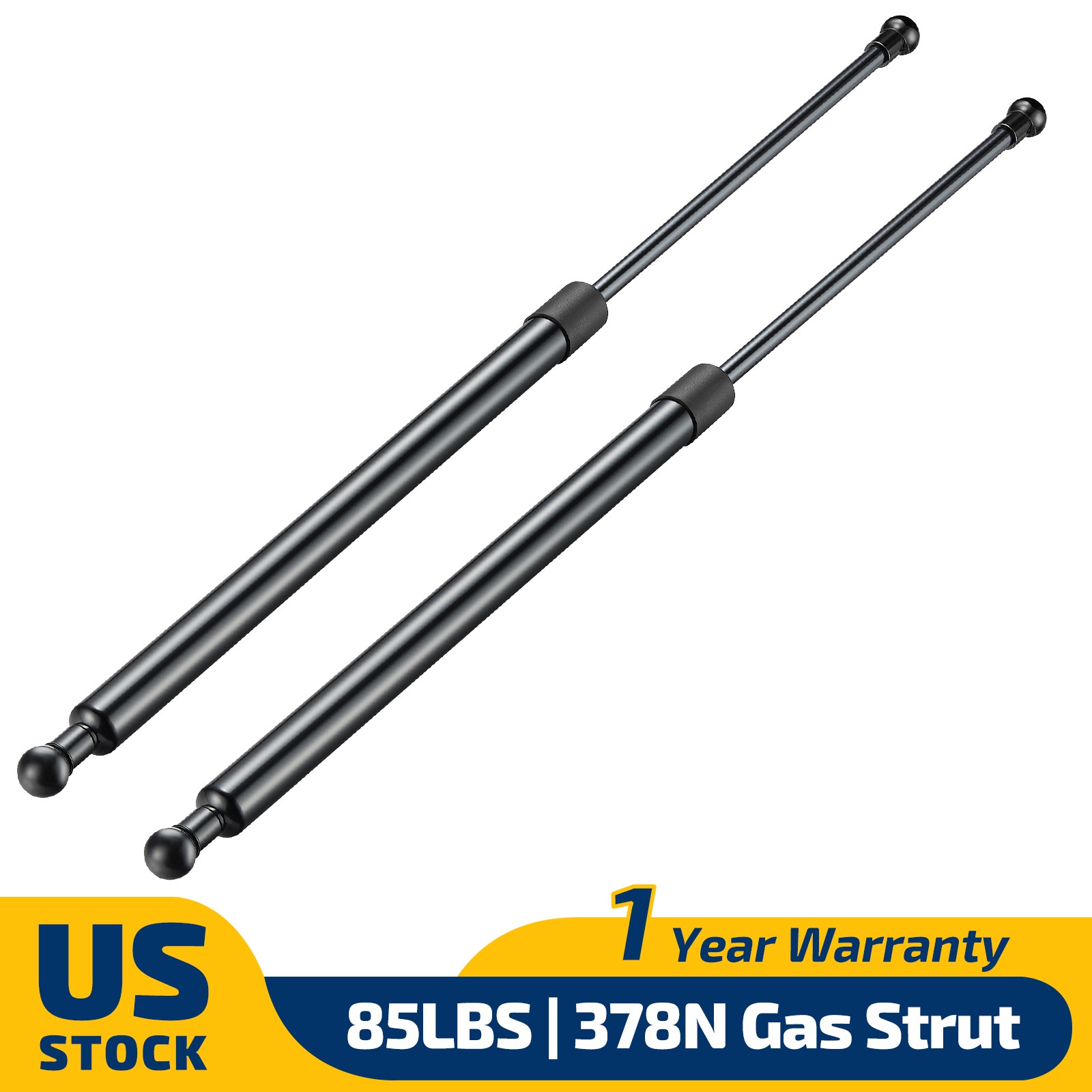 Pair 26inch 378N/85Lb Gas Shock Strut For Trap Door Shed Window 713119