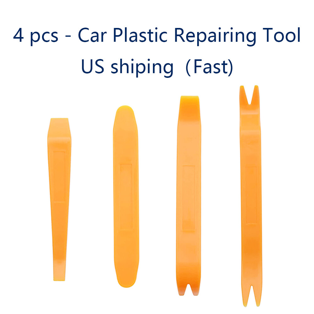 4pcs Car Trim Removal Tool Panel Door Dashboard Fastener Remover Pry Set USA