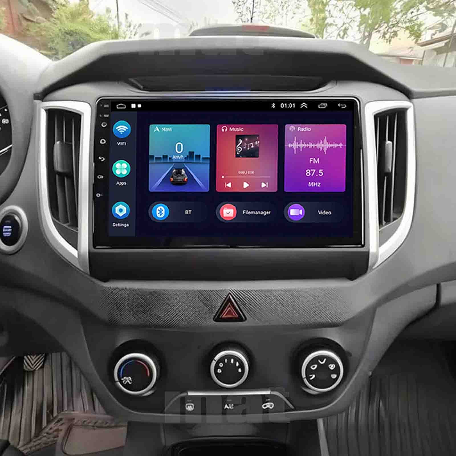 Android 14.0 Car Radio GPS Stereo 10.1″ CarPlay For Hyundai Creta ix25 2015-2019