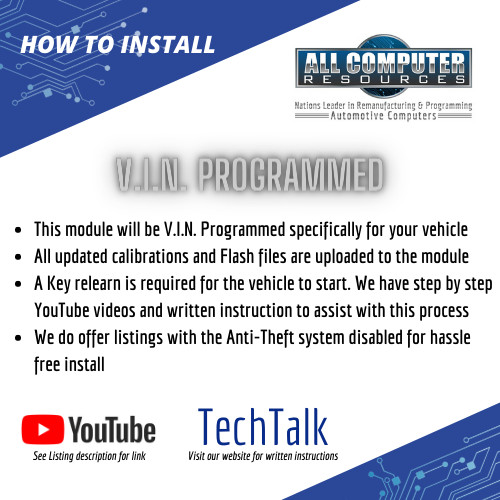 2016 Chevrolet Equinox 2.4L 12663374 ECU ECM PCM Computer Programmed E39A