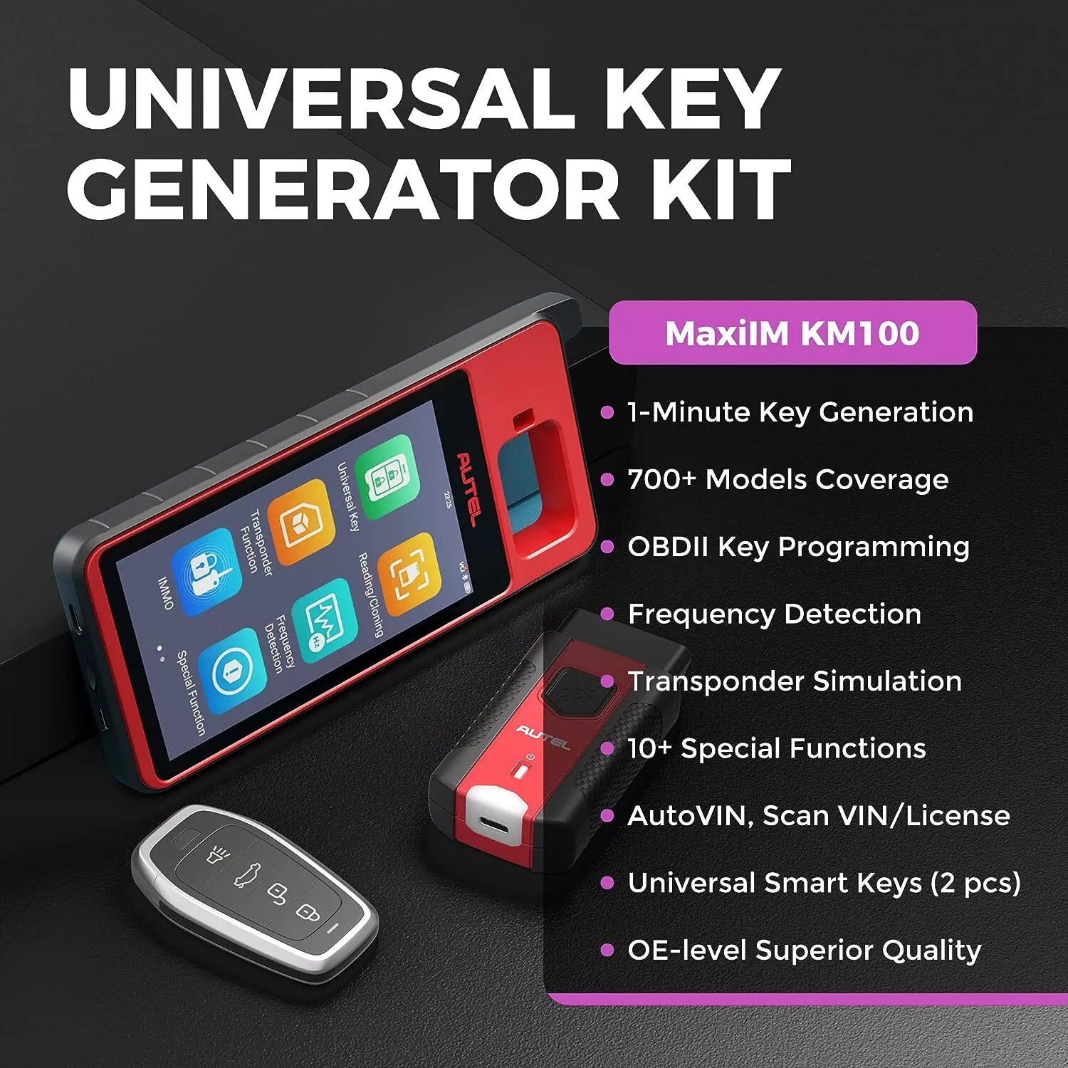 2025 Autel MaxiIM IM608 PRO II Kits IMMO Key Programming Diagnostic Scanner Tool
