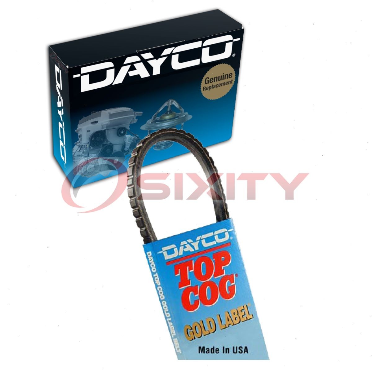 Dayco 22500 Accessory Drive Belt for V1090874 V1090140 TR22495 T23526T nb