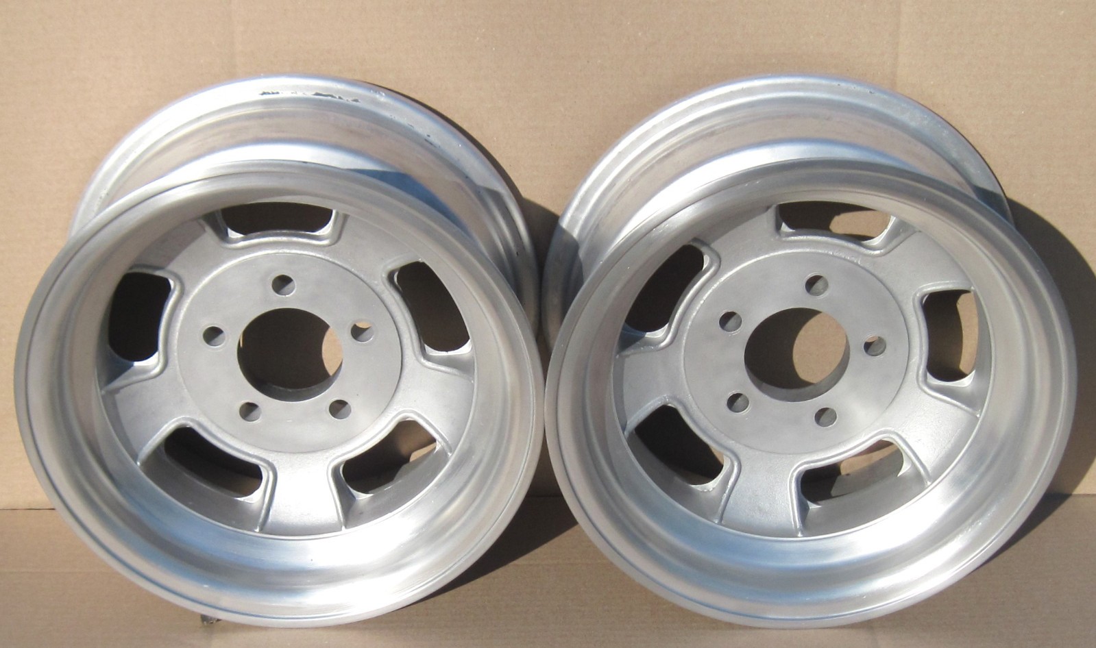 Vtg 1967 RARE Mickey Thompson M/T 14 X 6.5″ MEDALLION Aluminum MAG Wheel GASSER