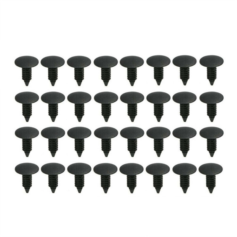 190Pcs Car Clips for Hole Plastic Rivets Retainer Fender Push Pin Fastener Bumpe