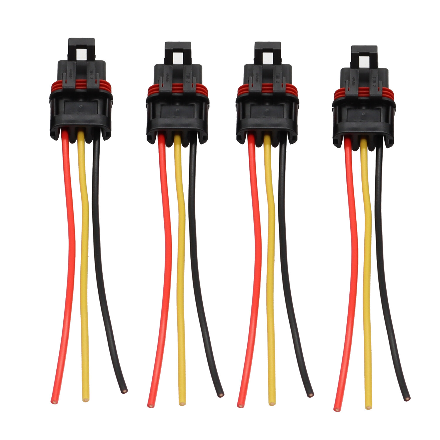 4x For Polaris RZR Ranger XP 1000 18+ Pulse Power Plug Bus Bar Harness Connector