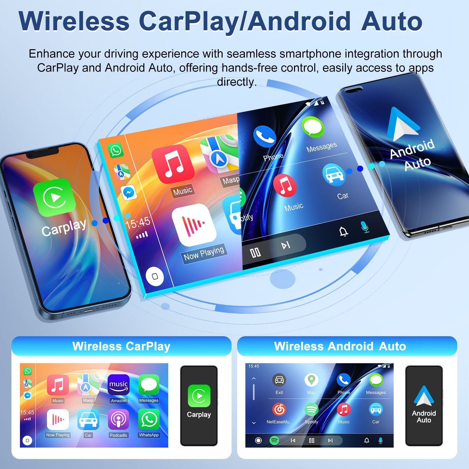 9” Built-in GPS WIFI Radio Stereo Carplay For Dodge Ram 1500 2500 3500 2013-19