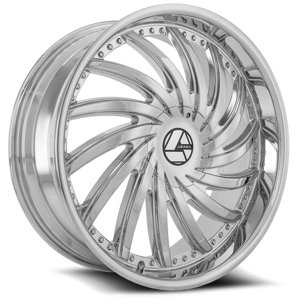 18×8 Azara AZA-508 Nano Chrome Wheel 5×112/5×4.5 (35mm)