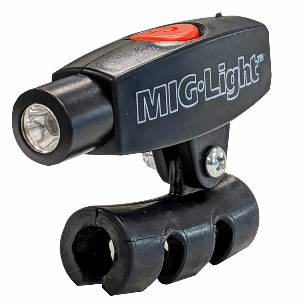 Steck MIG Welder Light w/ LED Attachment Tool 23240 – For MIG Welding Torches