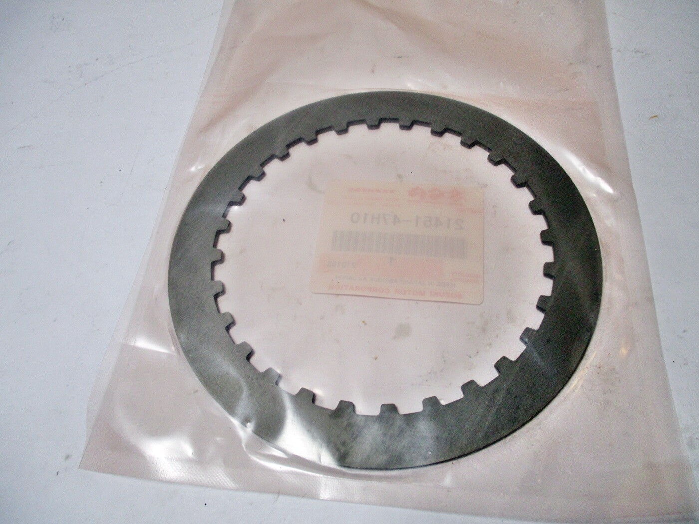 SUZUKI GSXR1000 NEW OEM CLUTCH DRIVEN NO 2 PLATE 21451-47H10 GSXR GSX-R 1000 lm