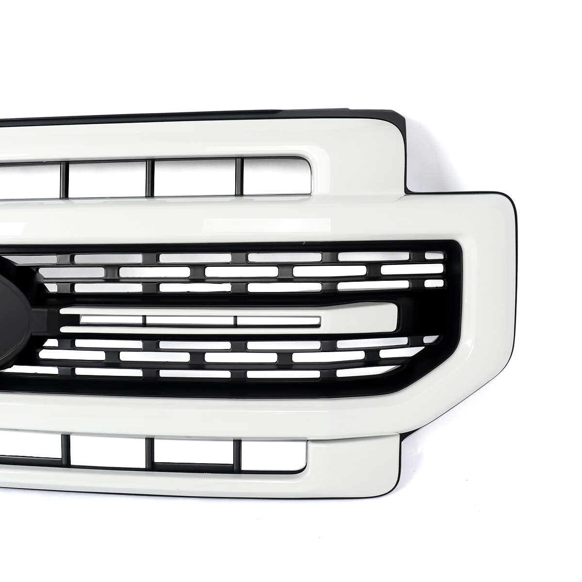 Star White Front Grille Assembly For 2020-2022 Ford F250 F350 Lariat Super Duty