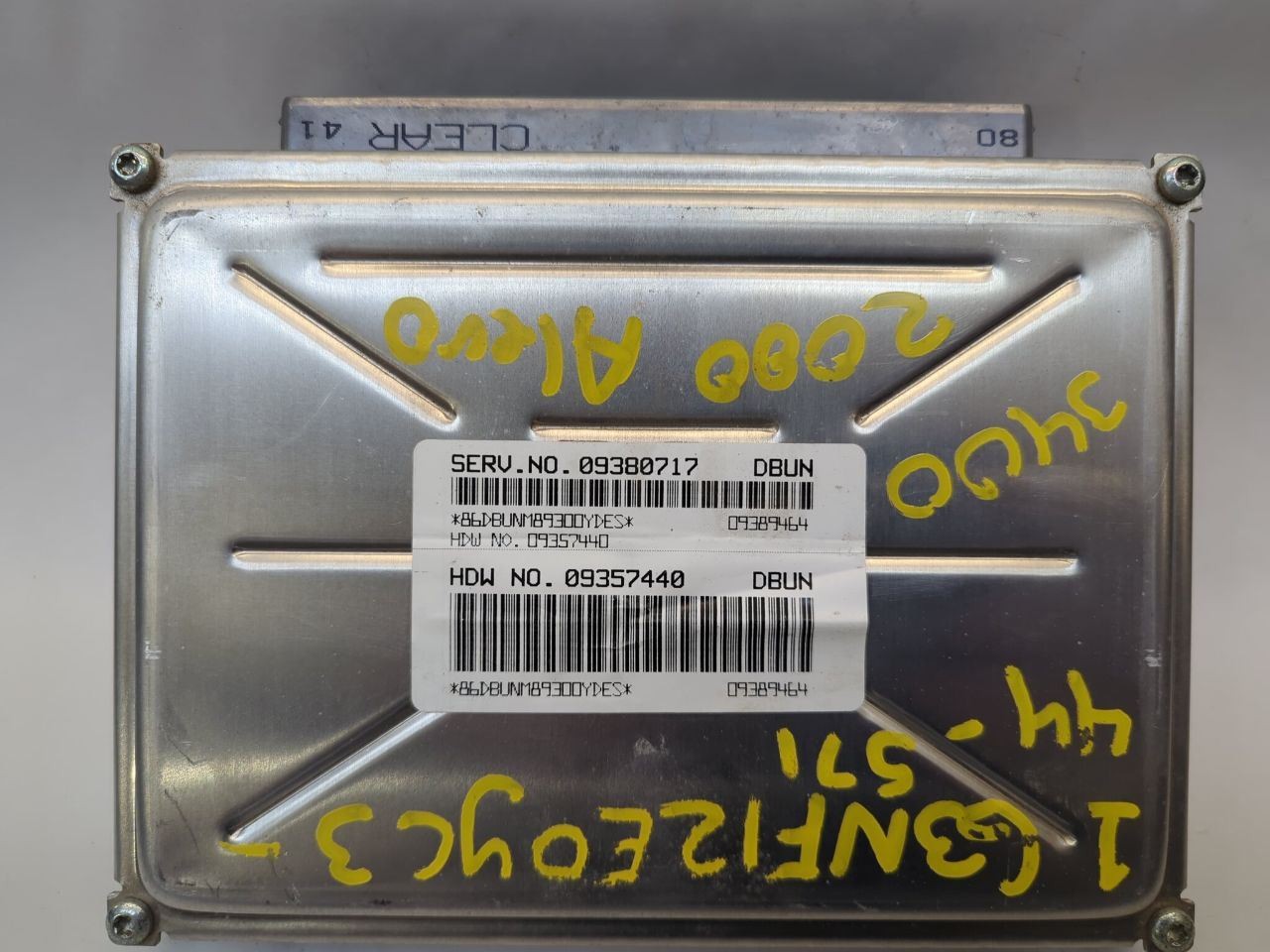 VIN Programmed Engine Computer PCM ECM ECU 09380717 Fits 2000 Alero 23615