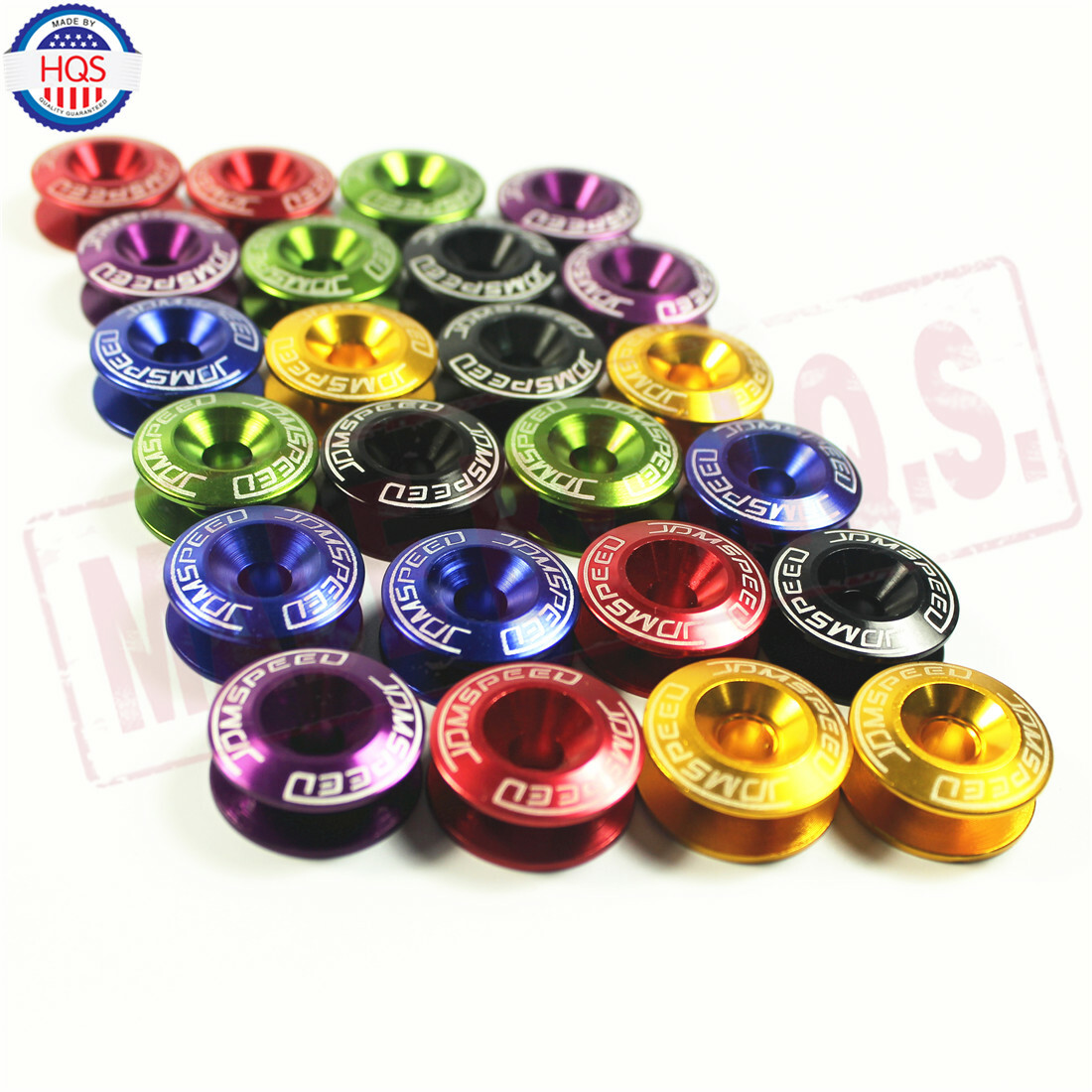 NEO CHROME Universal CNC Bumper Trunk Hatch Quick Release Fasteners Kit
