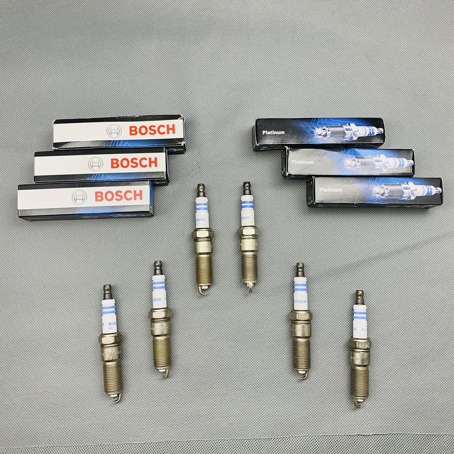 6PCS OE Germany Platinum Spark Plug For Chrysler 300 Sebring Dodge Avenger 2.7L