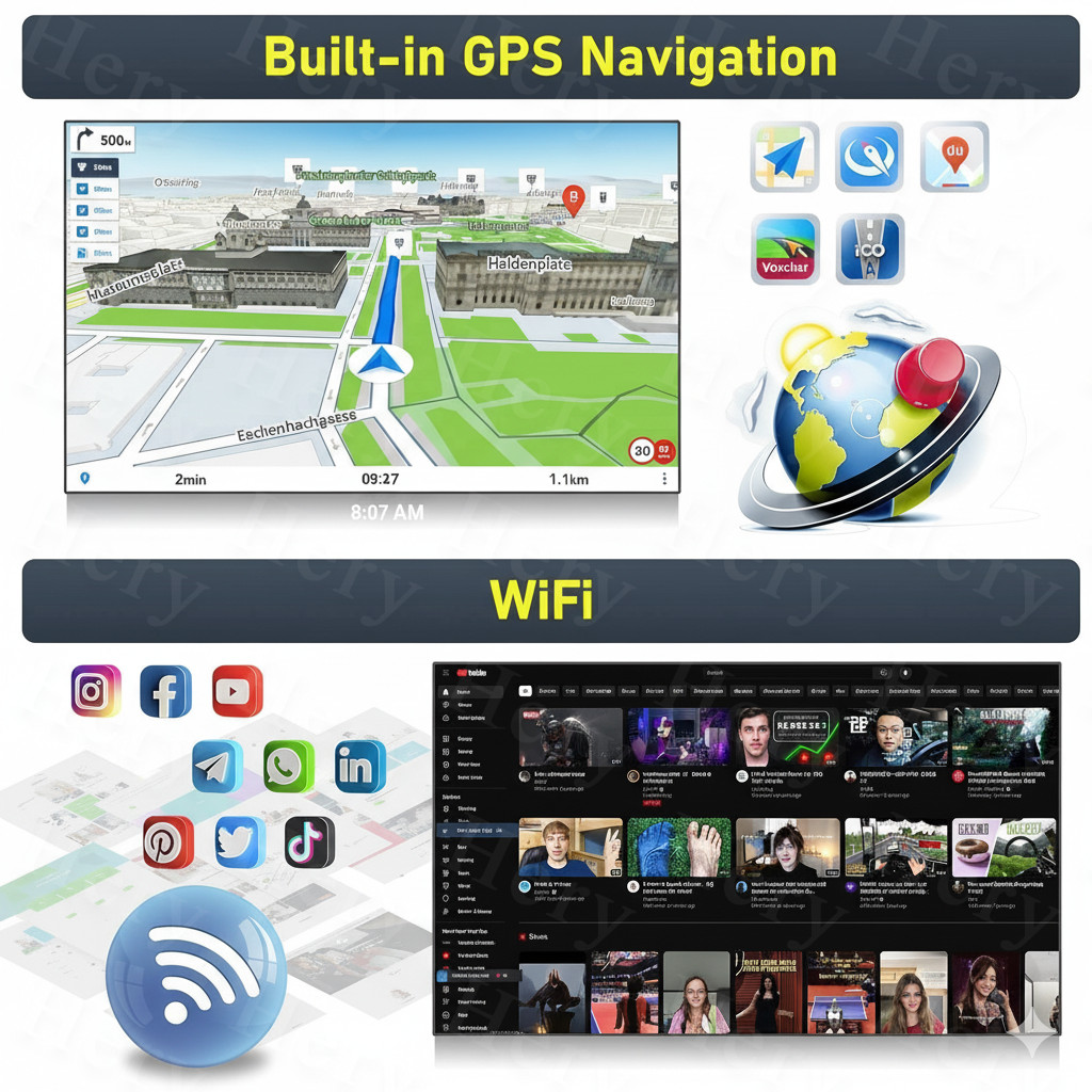 For 07-11 TOYOTA CAMRY JBL 8-Core 64G Android 15 Car Stereo Radio Apple Carplay