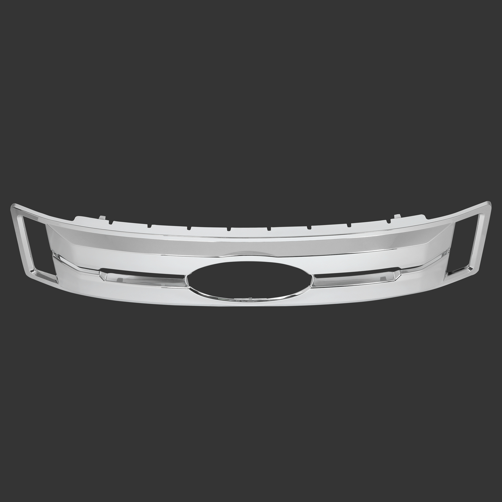CHROME Snap On Grille Overlay Grill Covers For Ford F250 F350 F450 2017-2019