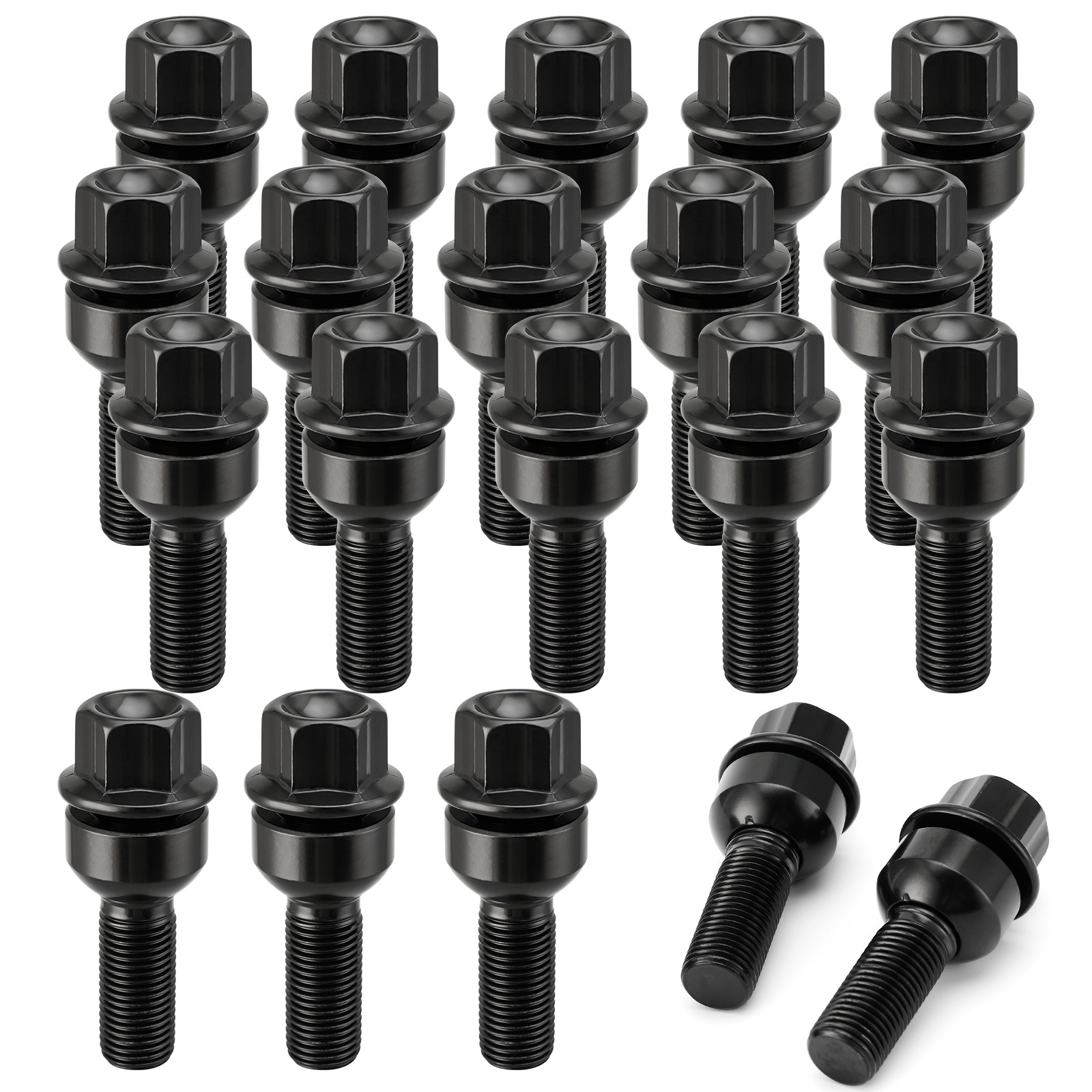 20 Pcs Lug Bolt Wheel Screw WHT006978 For PORSCHE 911 718 CAYMAN BOXSTER SPYDER