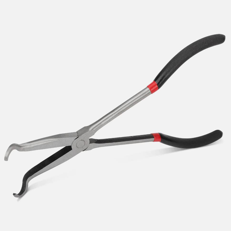 11inch Electrical Disconnect Long Spark Plug Removal Pliers for Car Connectors #