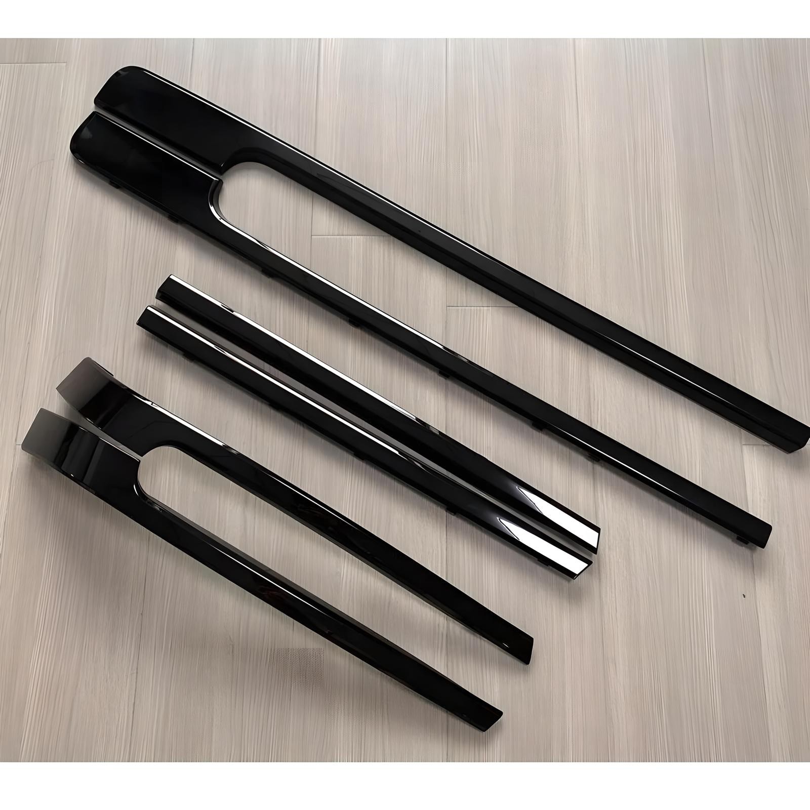 For Range Rover L405 2013-2022 Door Side Body Molding Trim Strip Kits All Black