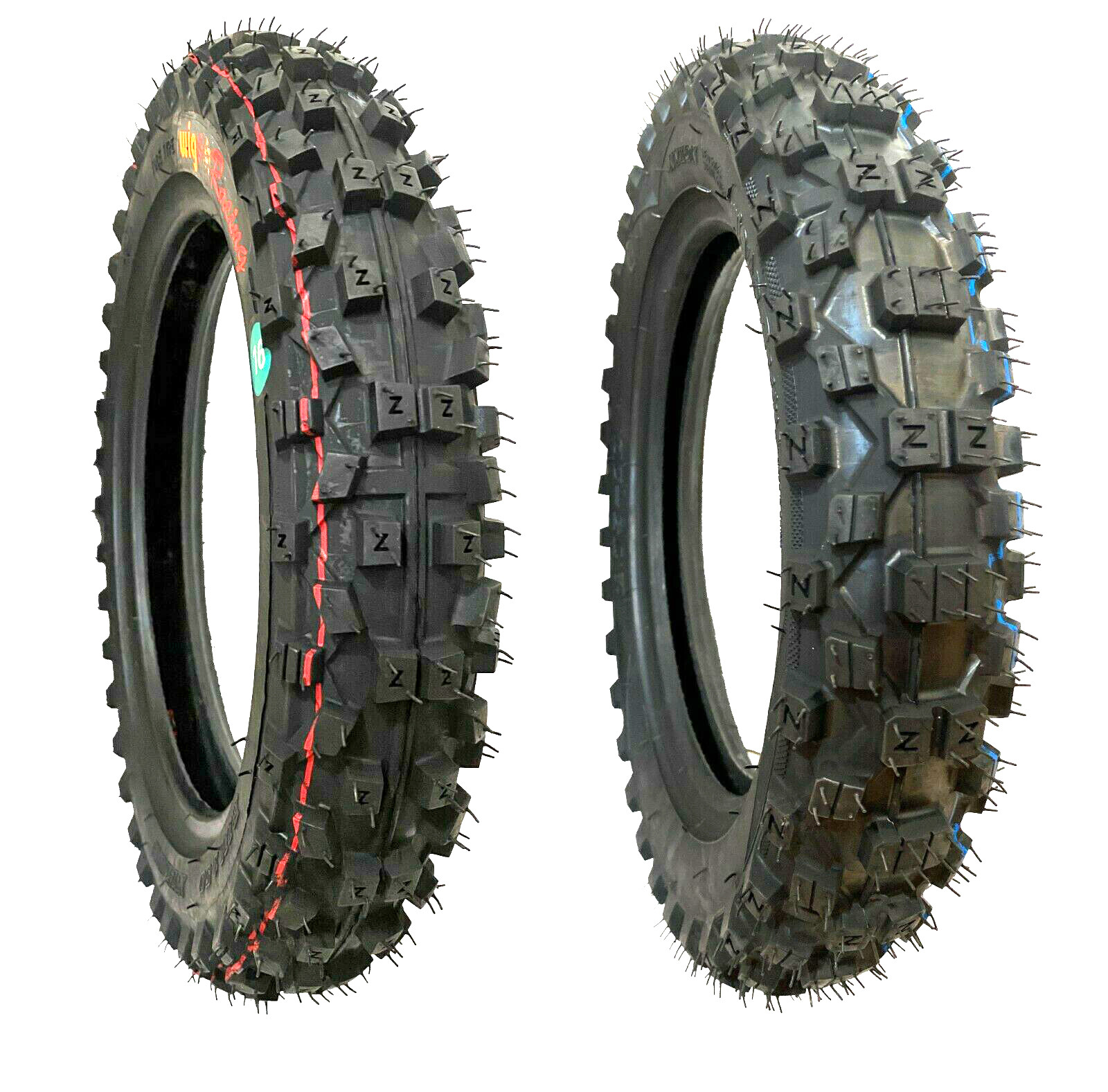 2.5×10 and 2.75×10 Dirt Bike Tire set Honda CRF50, PW50 Pit Bike 2.5×10 2.75×10