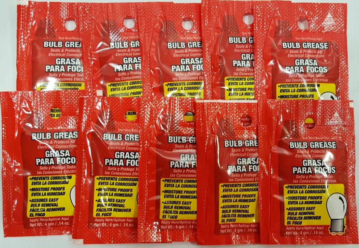 AGS Bulb Single use Dielectric Grease BG-1 (SET of 10)